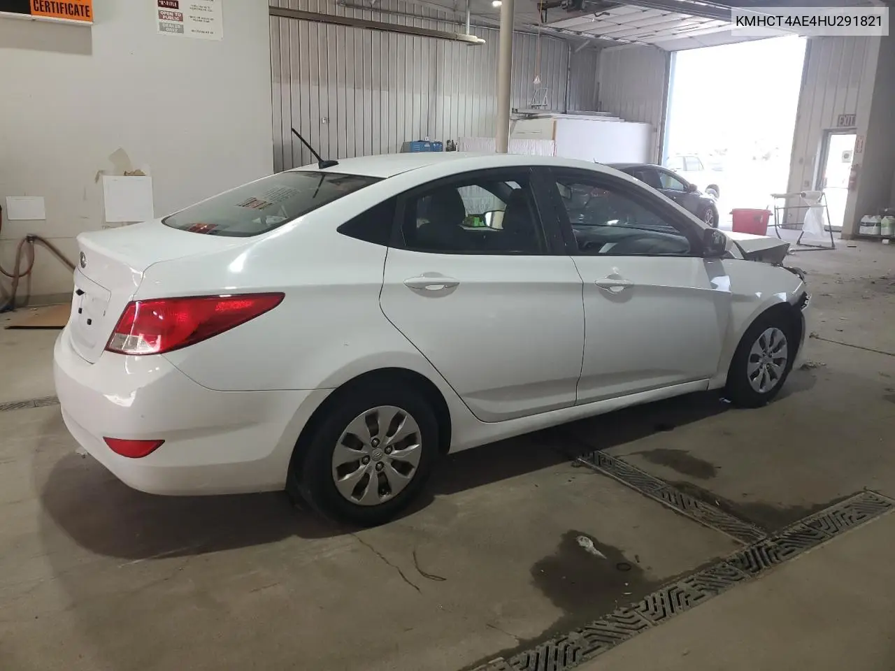 KMHCT4AE4HU291821 2017 Hyundai Accent Se