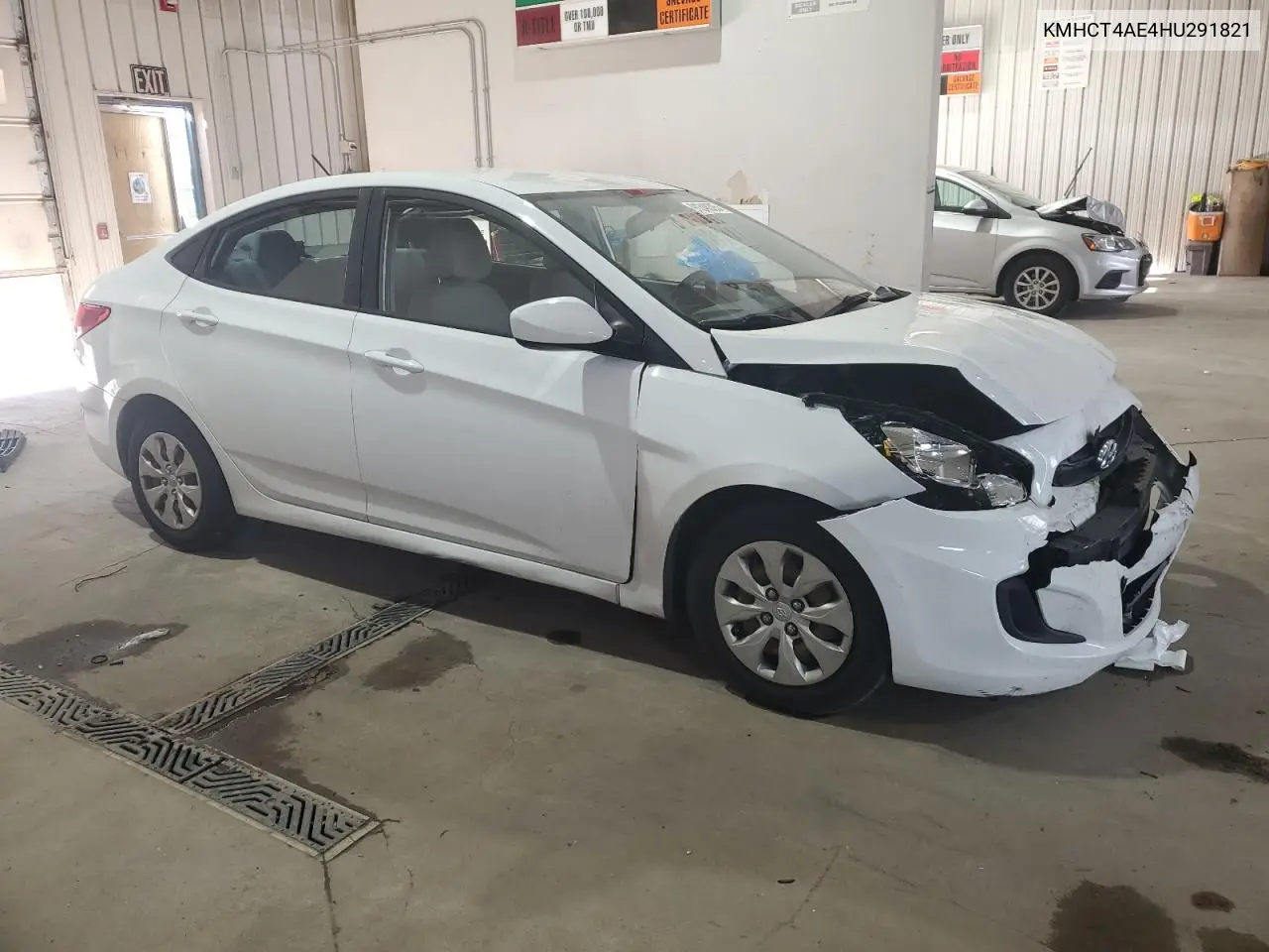 KMHCT4AE4HU291821 2017 Hyundai Accent Se
