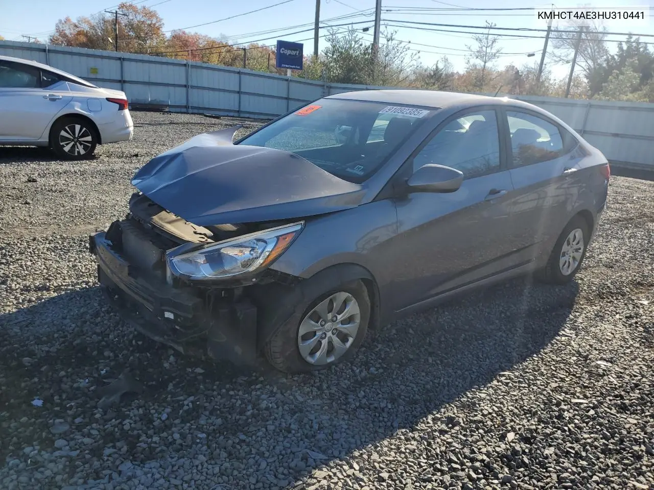 KMHCT4AE3HU310441 2017 Hyundai Accent Se