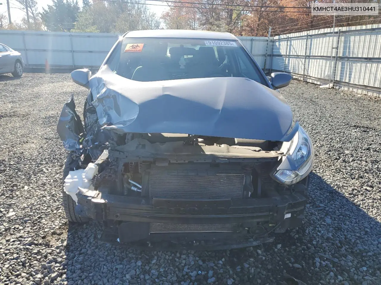 KMHCT4AE3HU310441 2017 Hyundai Accent Se