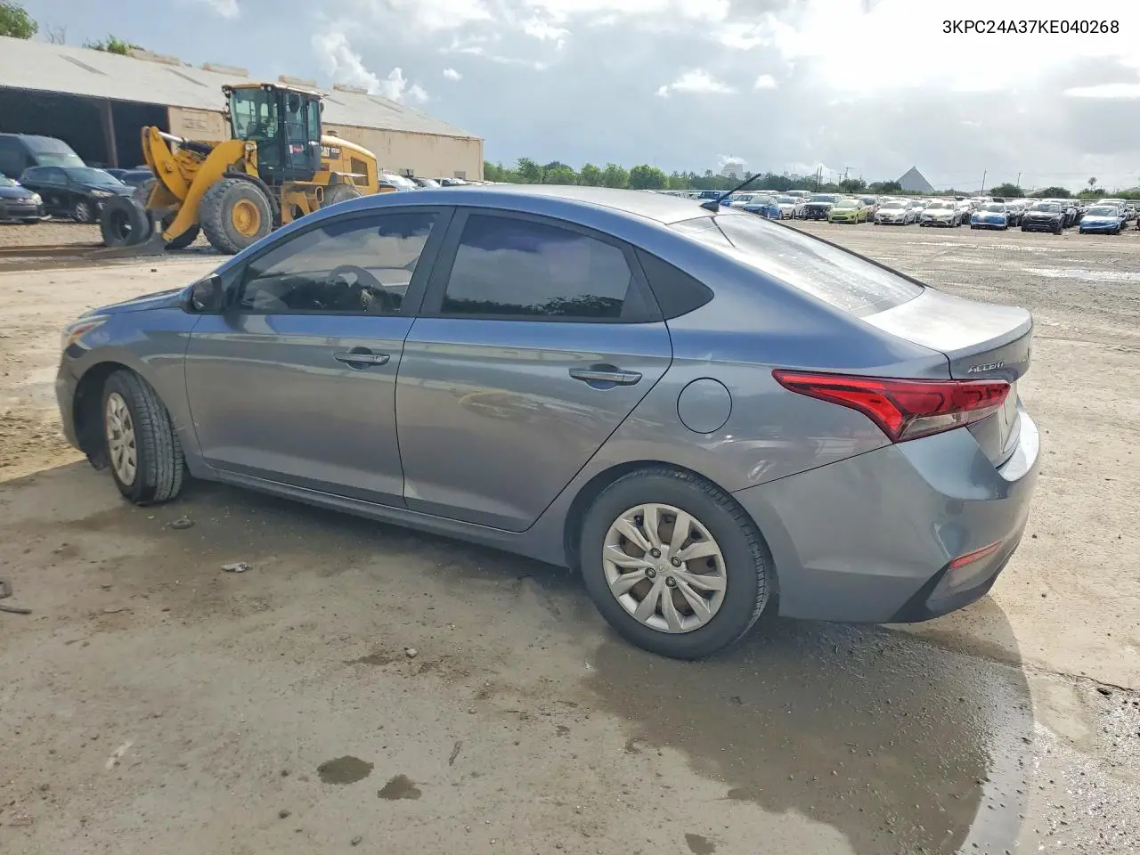 2019 Hyundai Accent Se VIN: 3KPC24A37KE040268 Lot: 55815126