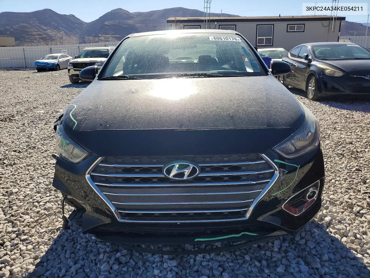 2019 Hyundai Accent Sel VIN: 3KPC24A34KE054211 Lot: 60610176