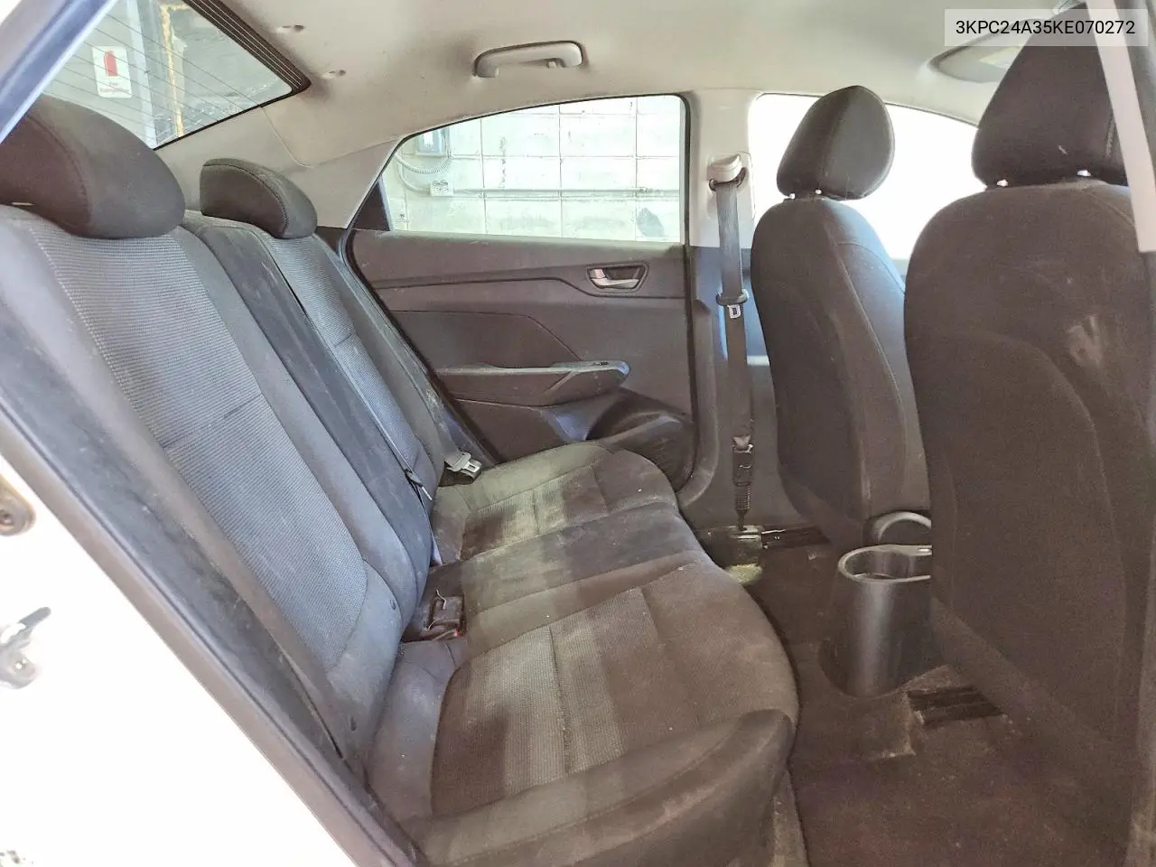 2019 Hyundai Accent Se VIN: 3KPC24A35KE070272 Lot: 61280736