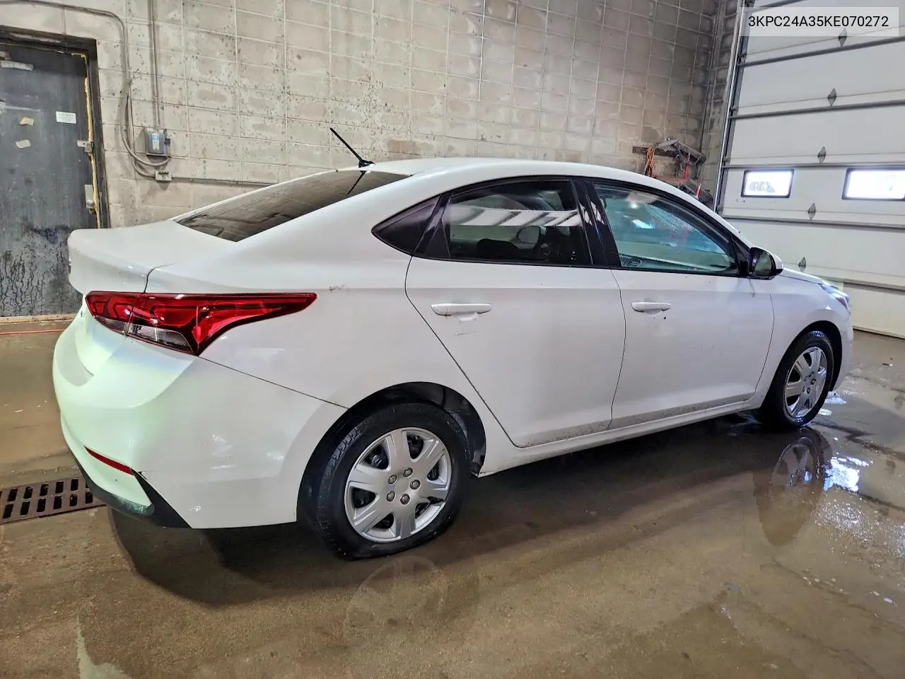 2019 Hyundai Accent Se VIN: 3KPC24A35KE070272 Lot: 61280736