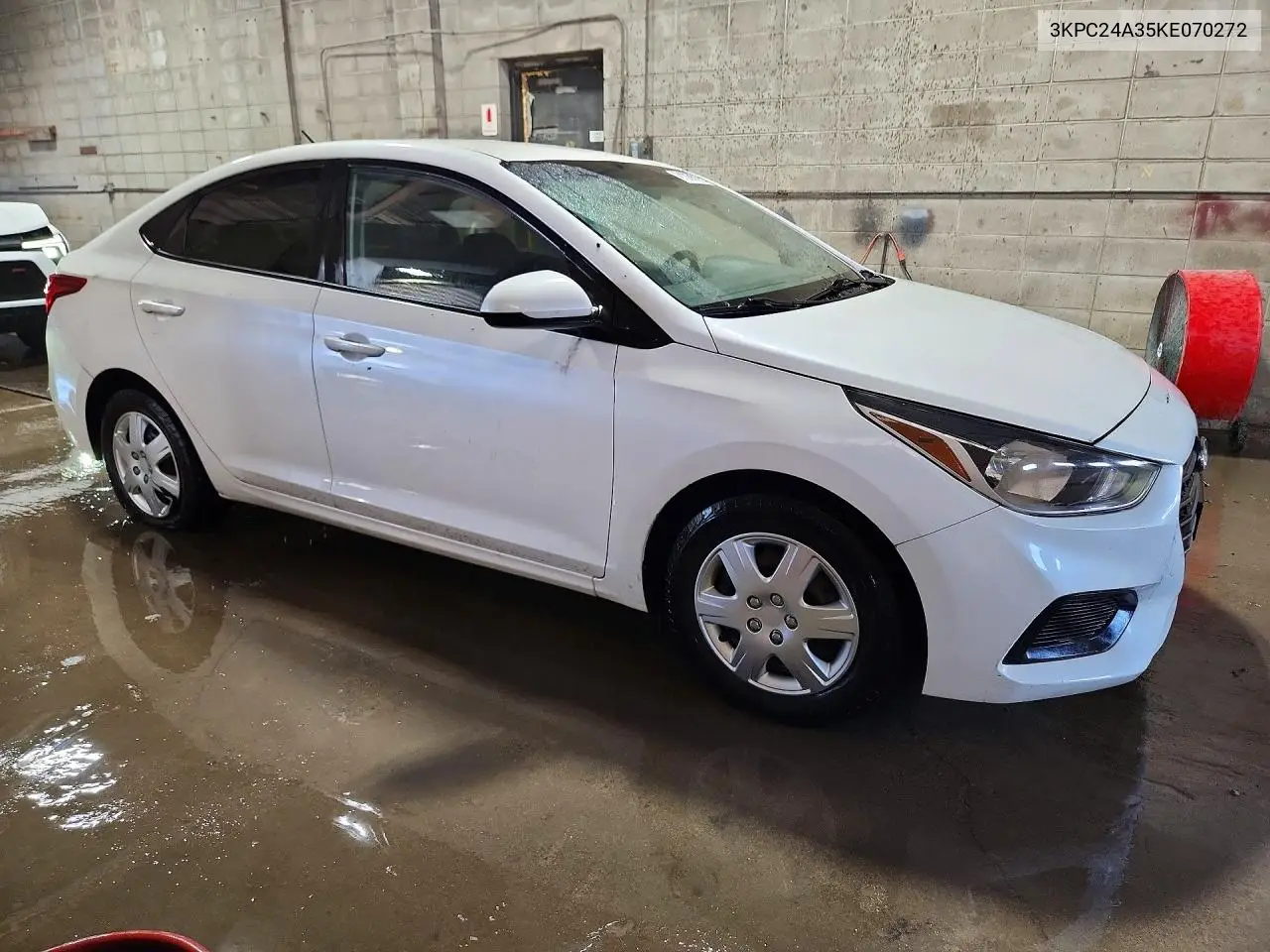2019 Hyundai Accent Se VIN: 3KPC24A35KE070272 Lot: 61280736