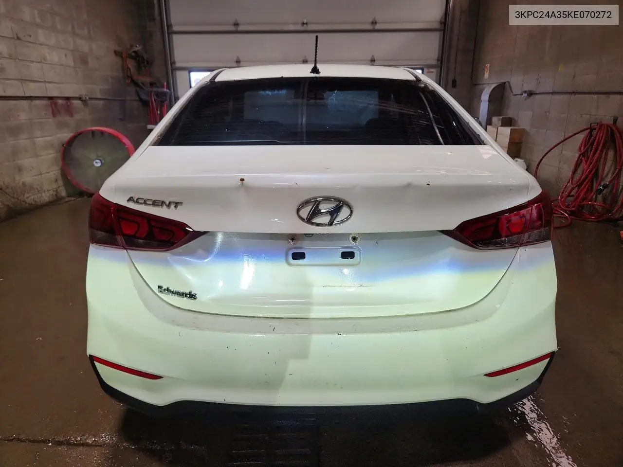 2019 Hyundai Accent Se VIN: 3KPC24A35KE070272 Lot: 61280736