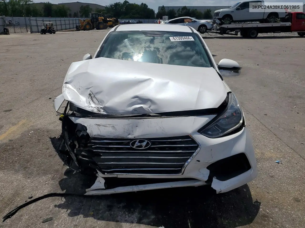 2019 Hyundai Accent Se VIN: 3KPC24A38KE061985 Lot: 61309466
