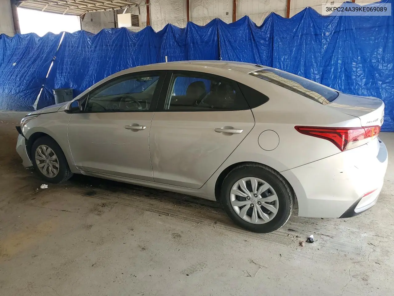2019 Hyundai Accent Se VIN: 3KPC24A39KE069089 Lot: 61319006