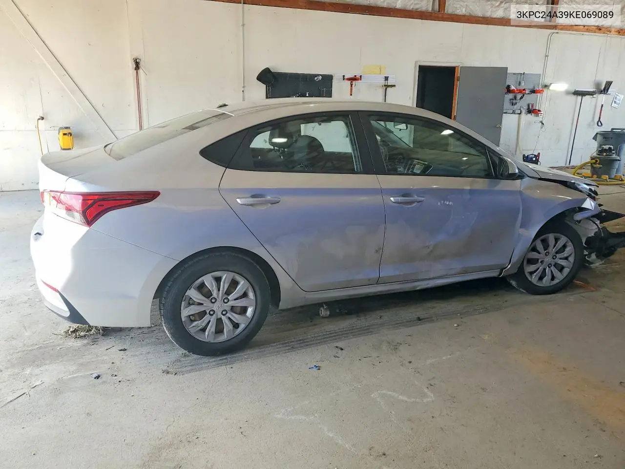 2019 Hyundai Accent Se VIN: 3KPC24A39KE069089 Lot: 61319006