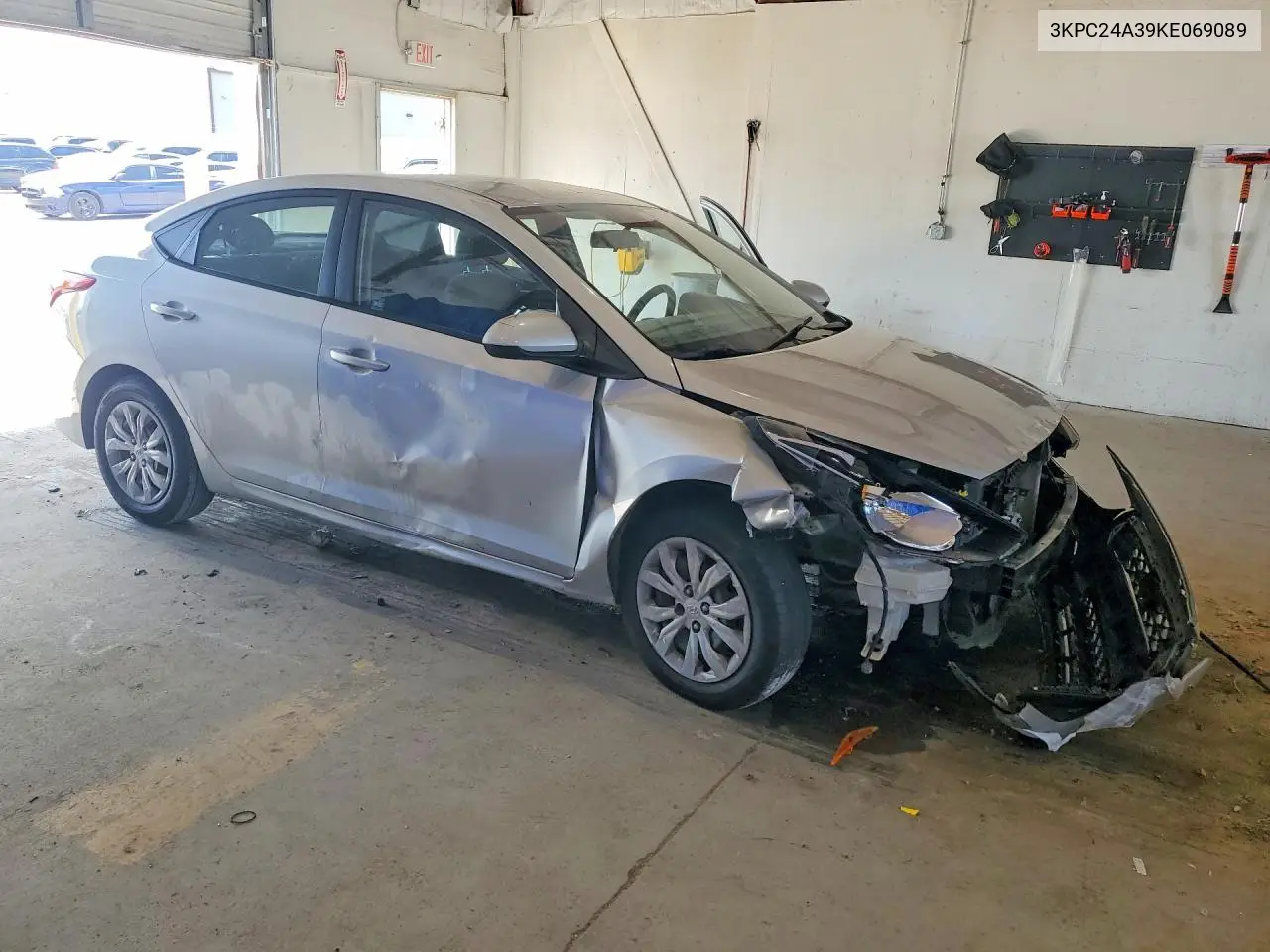 2019 Hyundai Accent Se VIN: 3KPC24A39KE069089 Lot: 61319006