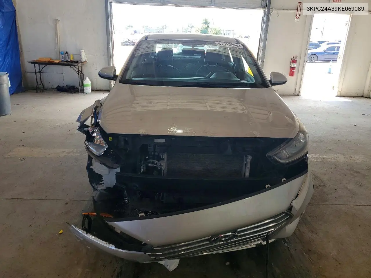 2019 Hyundai Accent Se VIN: 3KPC24A39KE069089 Lot: 61319006