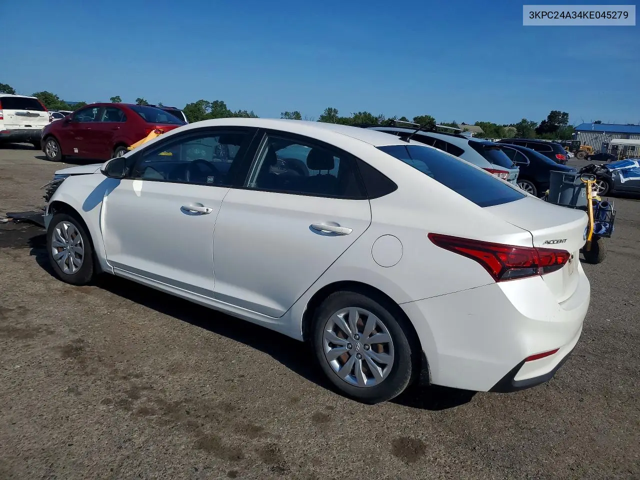 2019 Hyundai Accent Se VIN: 3KPC24A34KE045279 Lot: 61534016