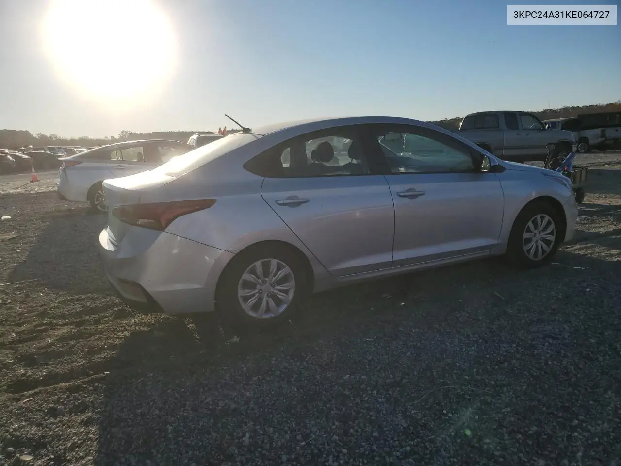 3KPC24A31KE064727 2019 Hyundai Accent Se