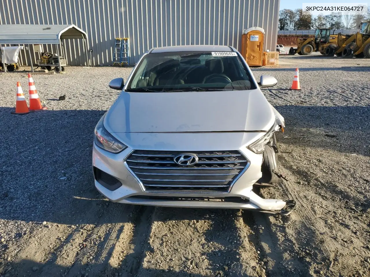 3KPC24A31KE064727 2019 Hyundai Accent Se