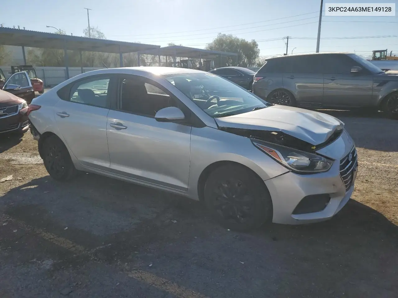 3KPC24A63ME149128 2021 Hyundai Accent Se
