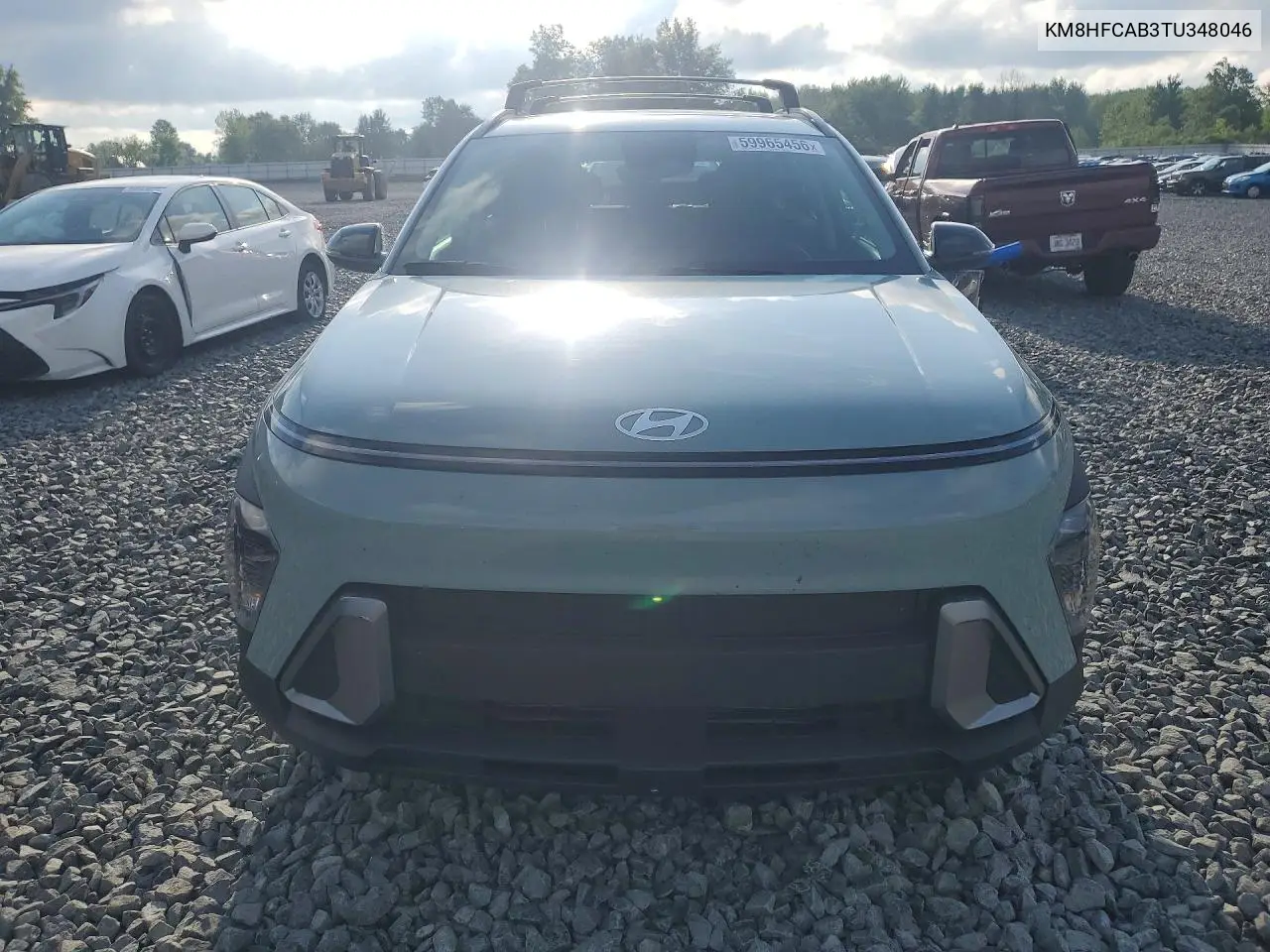 2026 Hyundai Kona VIN: KM8HFCAB3TU348046 Lot: 59965456