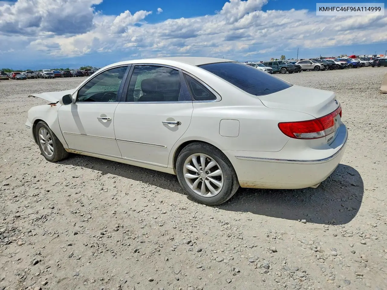 2006 Hyundai Azera Se VIN: KMHFC46F96A114999 Lot: 60422236