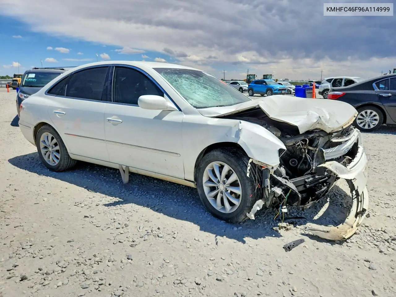 2006 Hyundai Azera Se VIN: KMHFC46F96A114999 Lot: 60422236