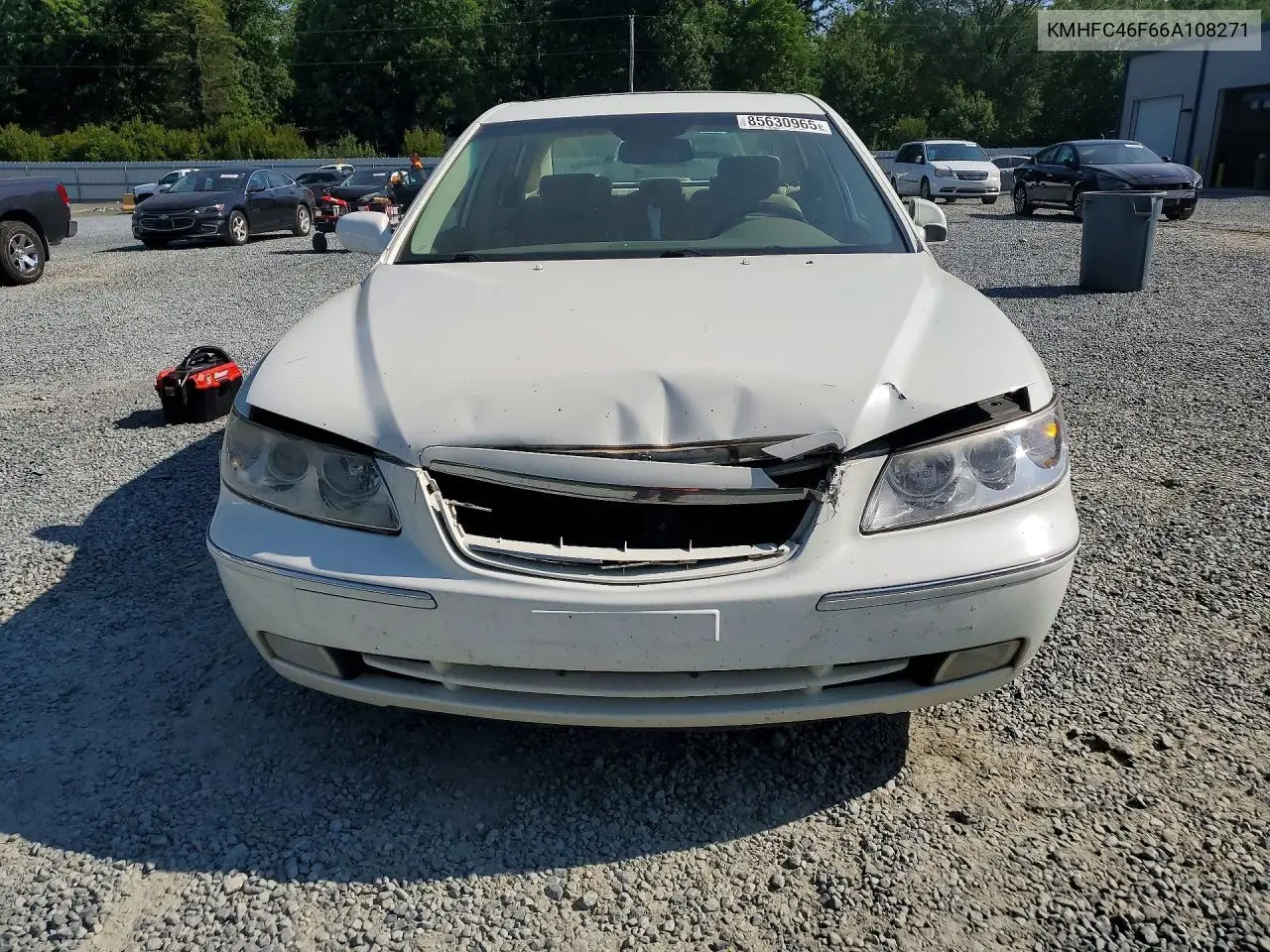 2006 Hyundai Azera Se VIN: KMHFC46F66A108271 Lot: 85630965