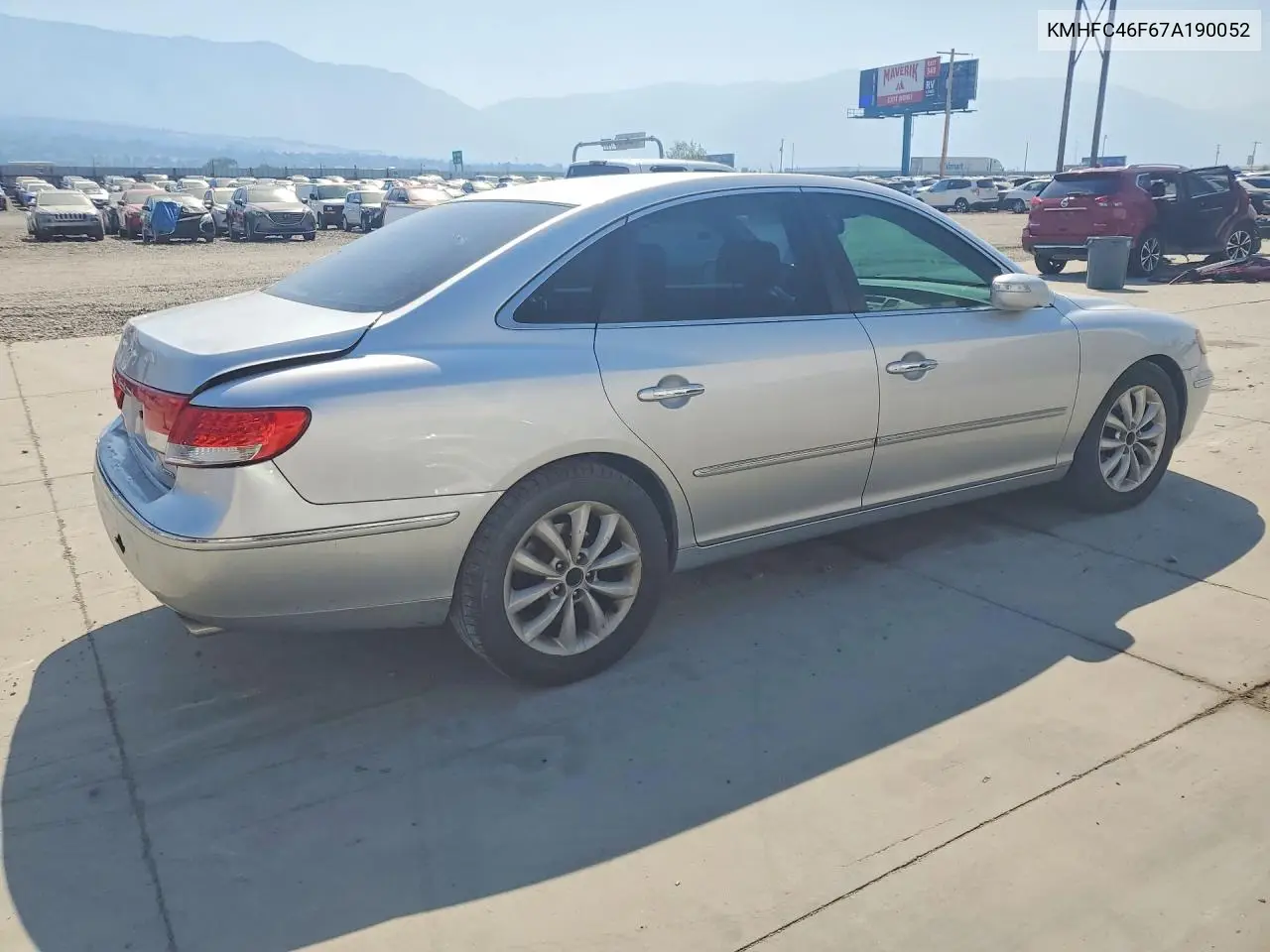 2007 Hyundai Azera VIN: KMHFC46F67A190052 Lot: 58604716