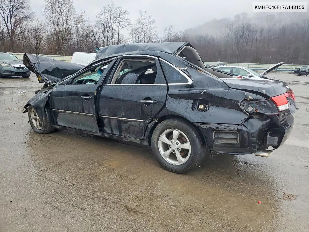 2007 Hyundai Azera Se VIN: KMHFC46F17A143155 Lot: 79743935