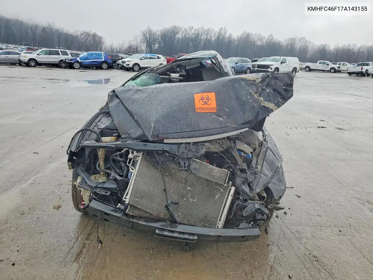 2007 Hyundai Azera Se VIN: KMHFC46F17A143155 Lot: 79743935