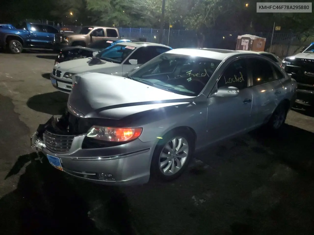 2008 Hyundai Azera Limited VIN: KMHFC46F78A295880 Lot: 49995616