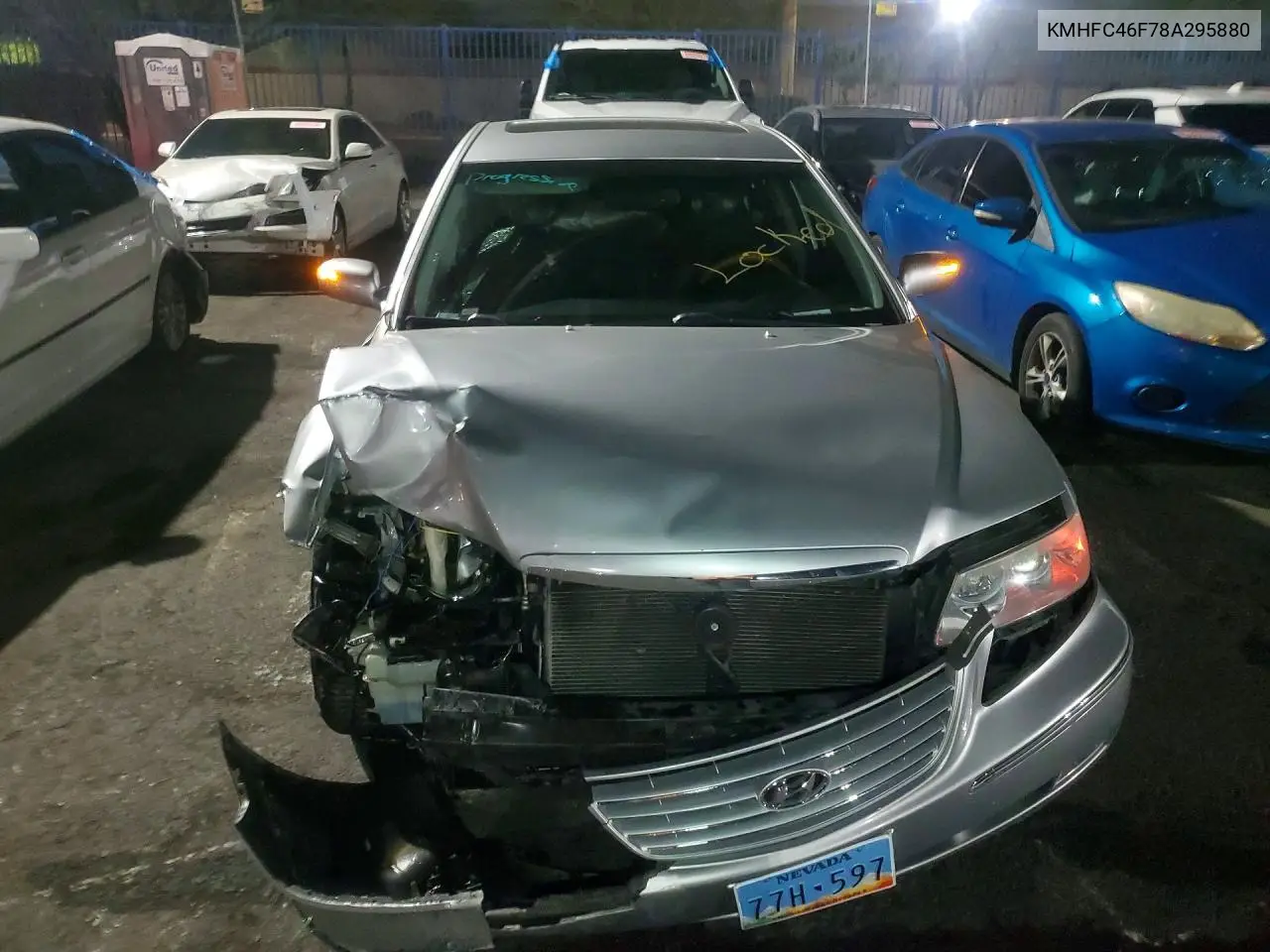 2008 Hyundai Azera Limited VIN: KMHFC46F78A295880 Lot: 49995616