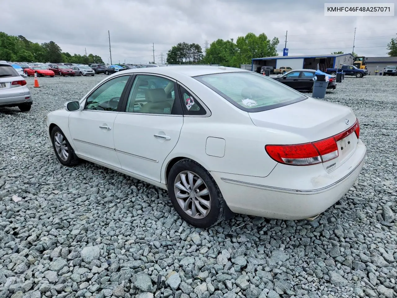 2008 Hyundai Azera Limited VIN: KMHFC46F48A257071 Lot: 51321096