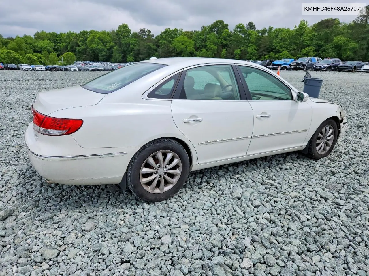 2008 Hyundai Azera Limited VIN: KMHFC46F48A257071 Lot: 51321096
