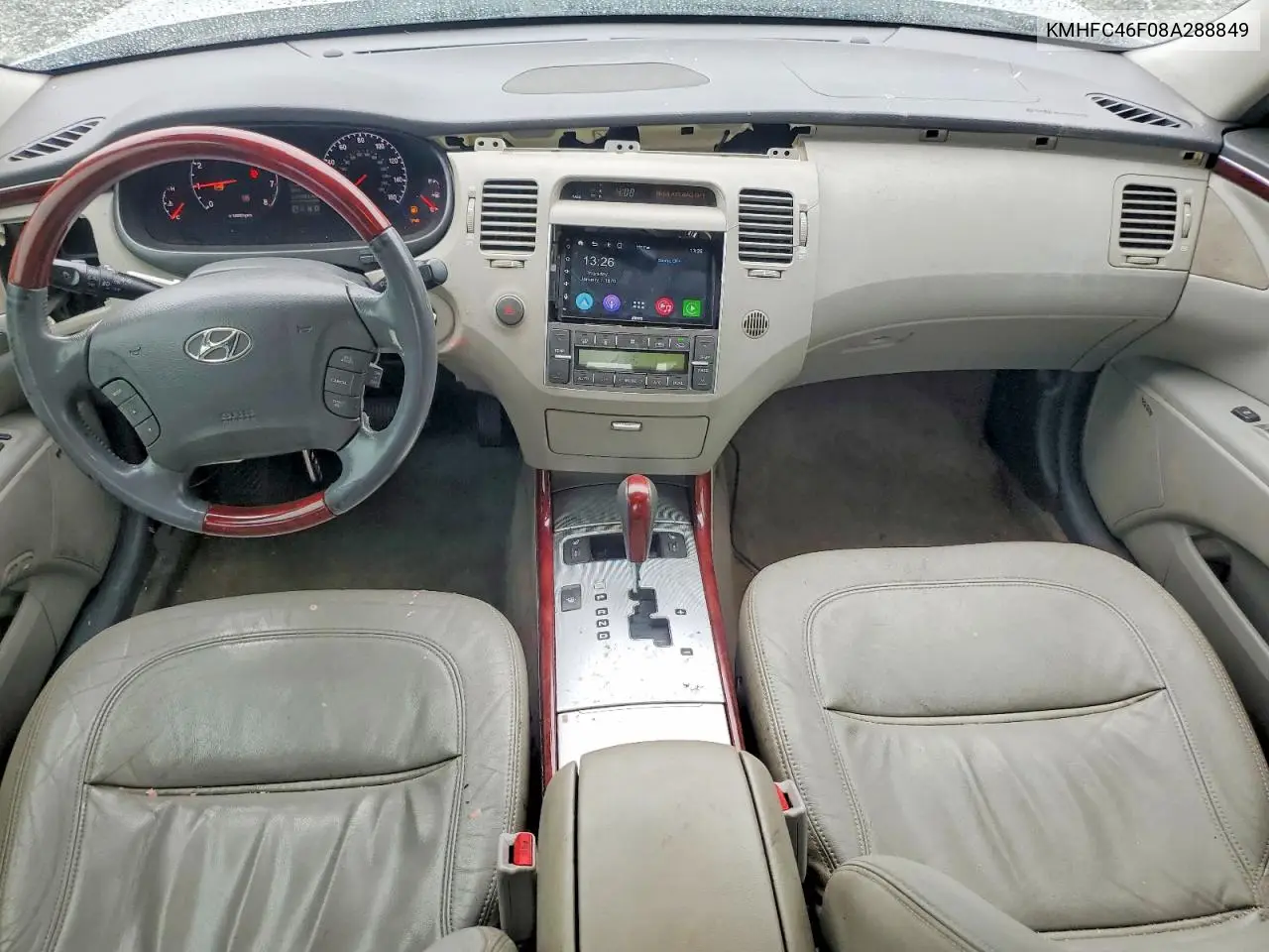 2008 Hyundai Azera Limited VIN: KMHFC46F08A288849 Lot: 52554706