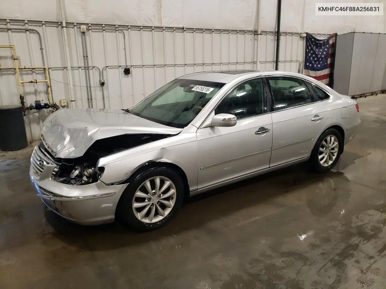 2008 Hyundai Azera Limited VIN: KMHFC46F88A256831 Lot: 55755276