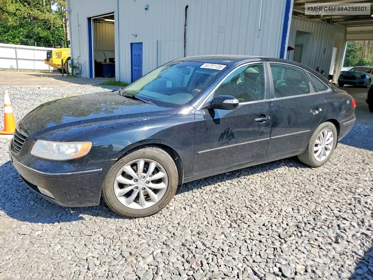 2008 Hyundai Azera Limited VIN: KMHFC46F88A258501 Lot: 56781106