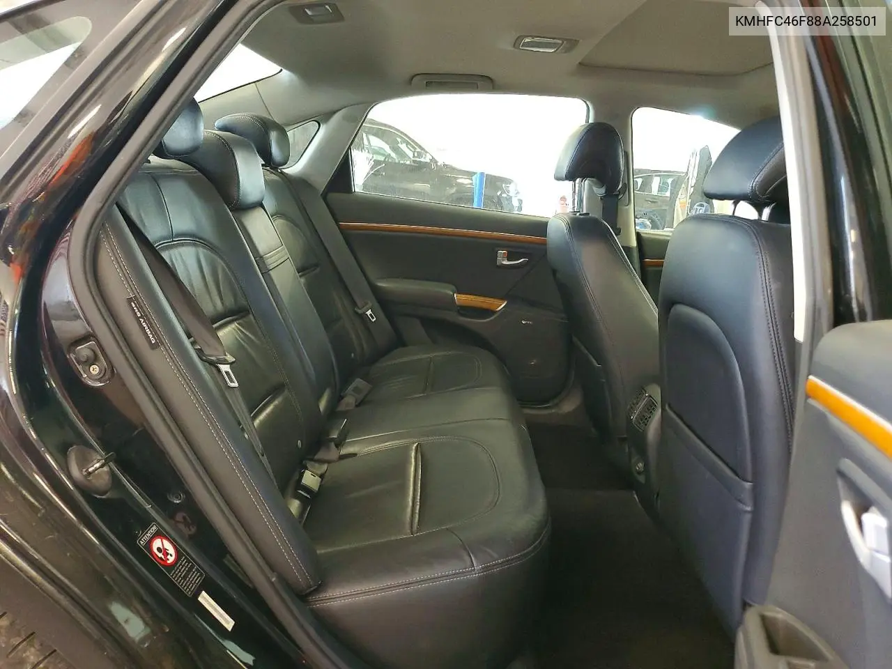 2008 Hyundai Azera Limited VIN: KMHFC46F88A258501 Lot: 56781106