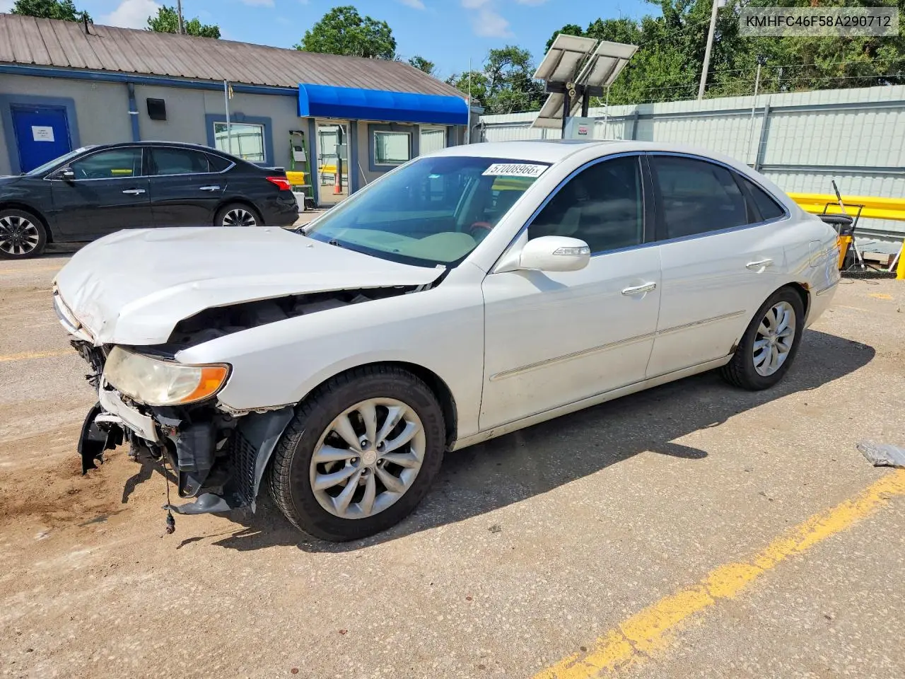 2008 Hyundai Azera Limited VIN: KMHFC46F58A290712 Lot: 57008966