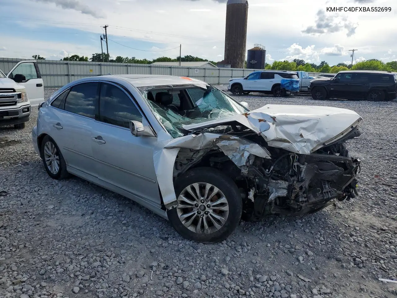 2011 Hyundai Azera Limited VIN: KMHFC4DFXBA552699 Lot: 54668376