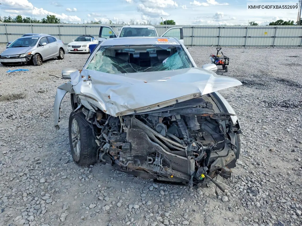 2011 Hyundai Azera Limited VIN: KMHFC4DFXBA552699 Lot: 54668376
