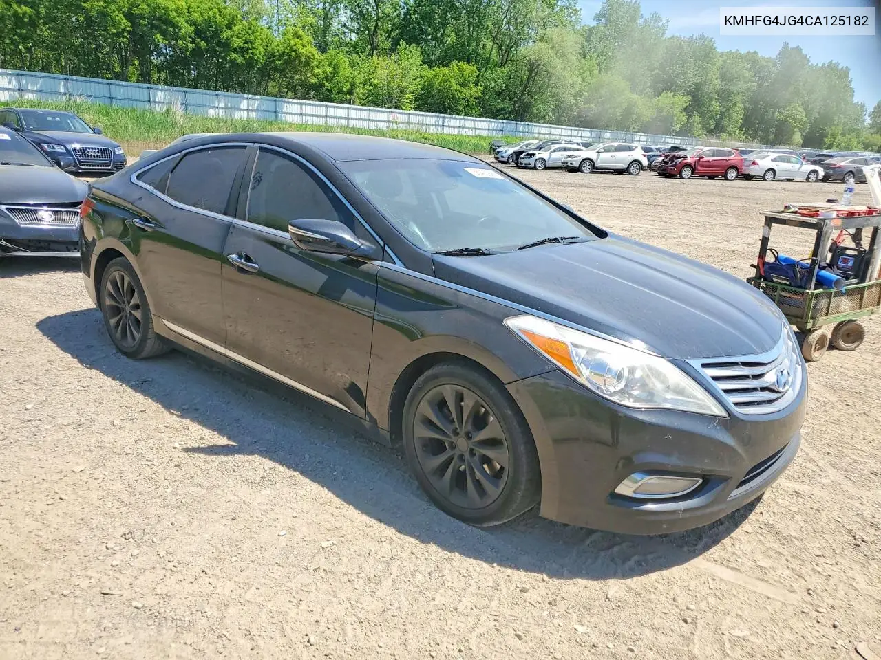 2012 Hyundai Azera Base VIN: KMHFG4JG4CA125182 Lot: 55402996