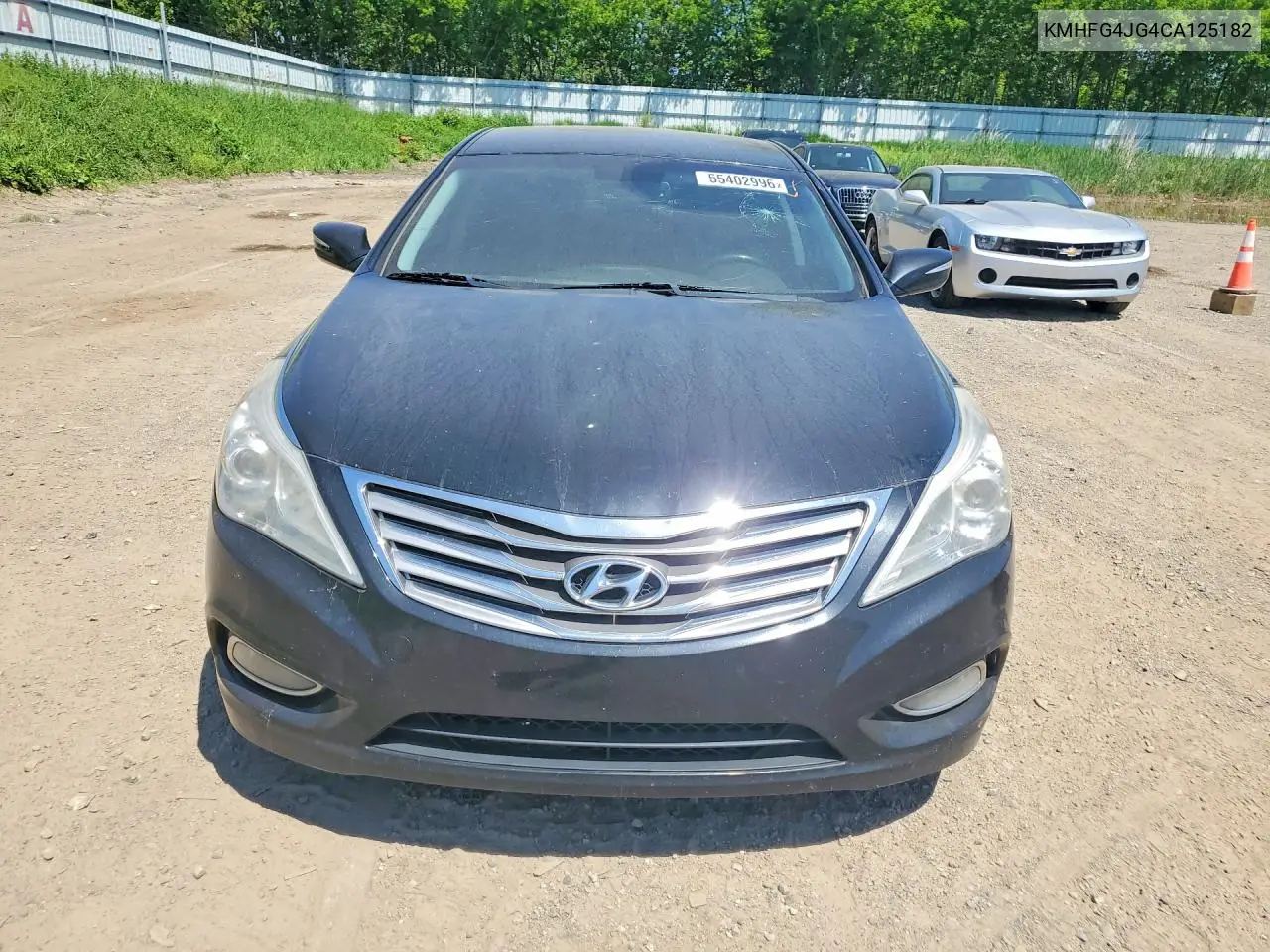 2012 Hyundai Azera Base VIN: KMHFG4JG4CA125182 Lot: 55402996