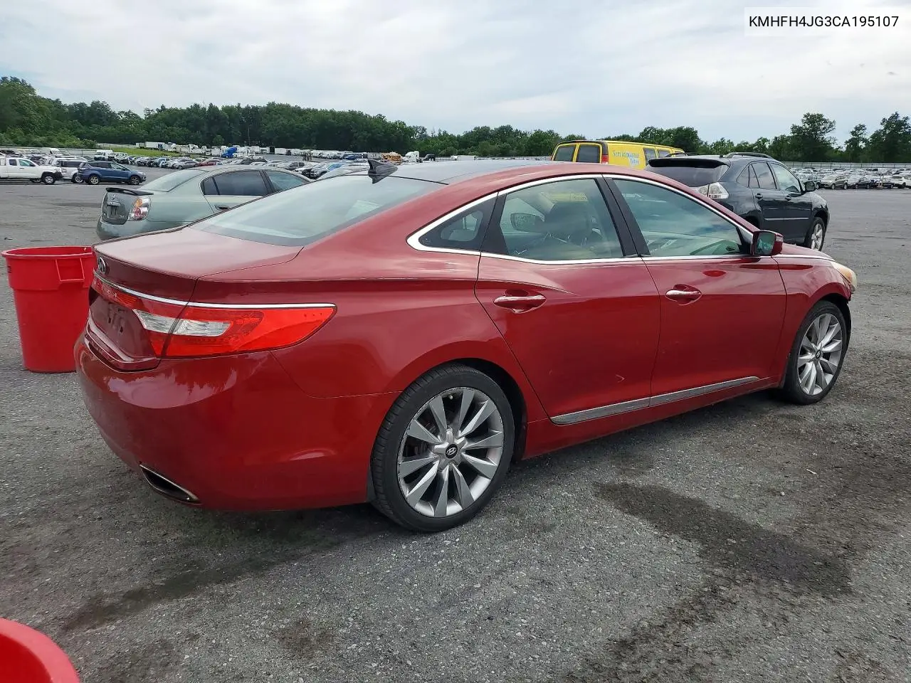 2012 Hyundai Azera Base VIN: KMHFH4JG3CA195107 Lot: 57916946