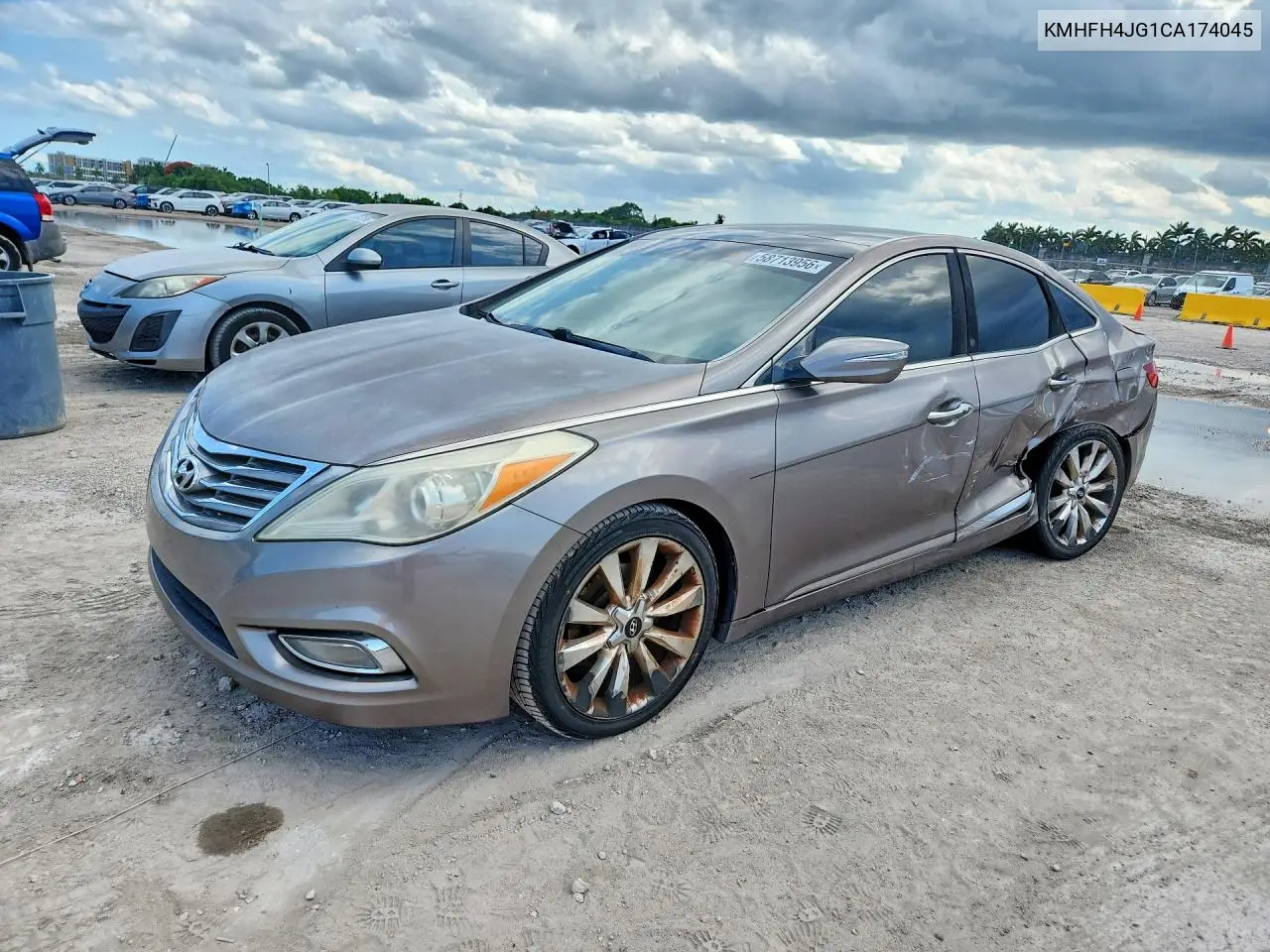 2012 Hyundai Azera Base VIN: KMHFH4JG1CA174045 Lot: 58713956