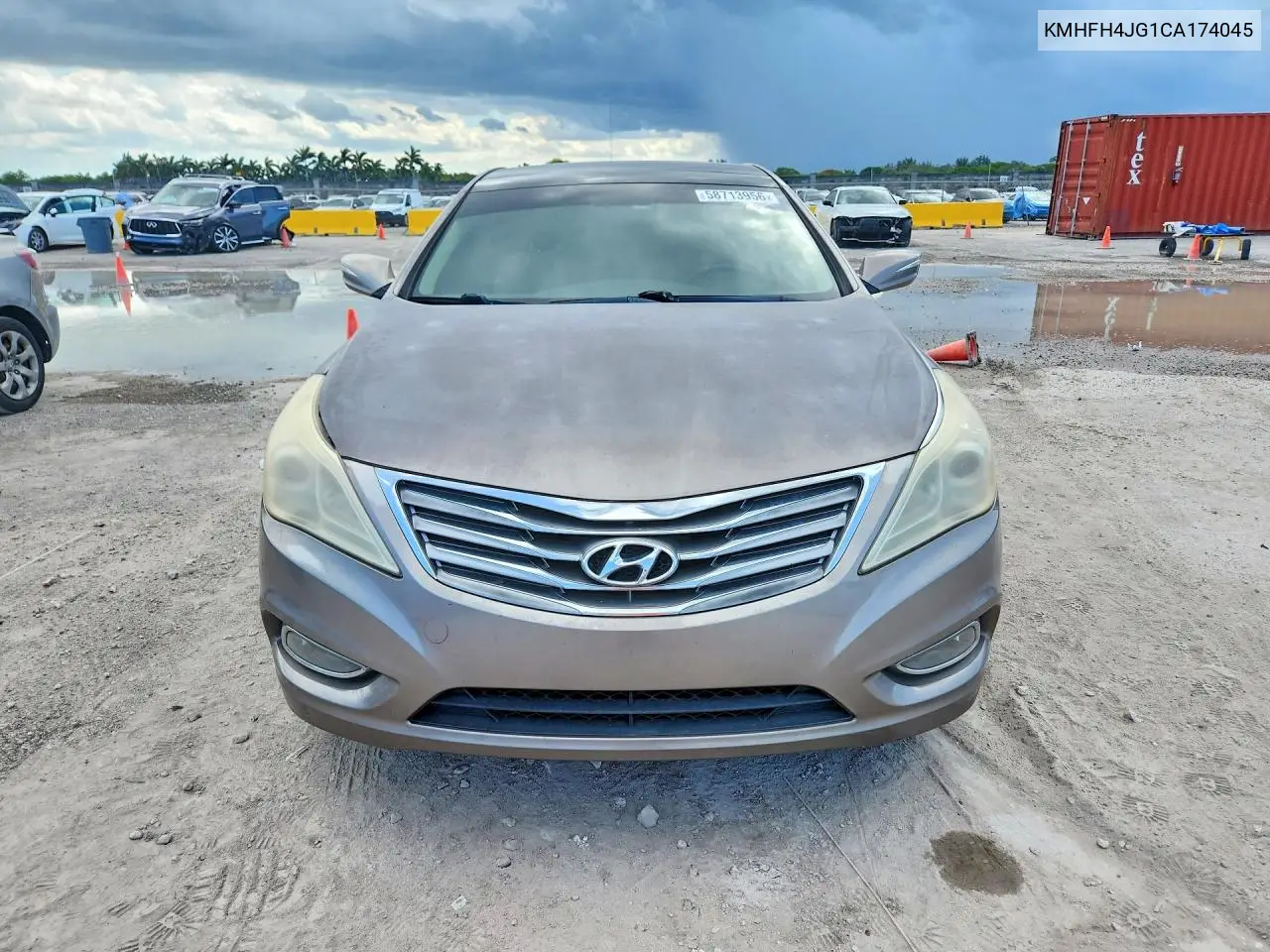 2012 Hyundai Azera Base VIN: KMHFH4JG1CA174045 Lot: 58713956