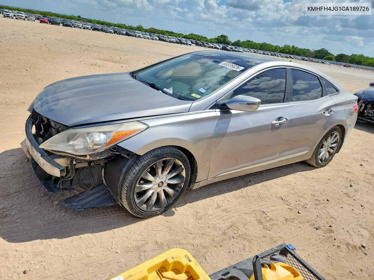 2012 Hyundai Azera Base VIN: KMHFH4JG1CA189726 Lot: 60035026
