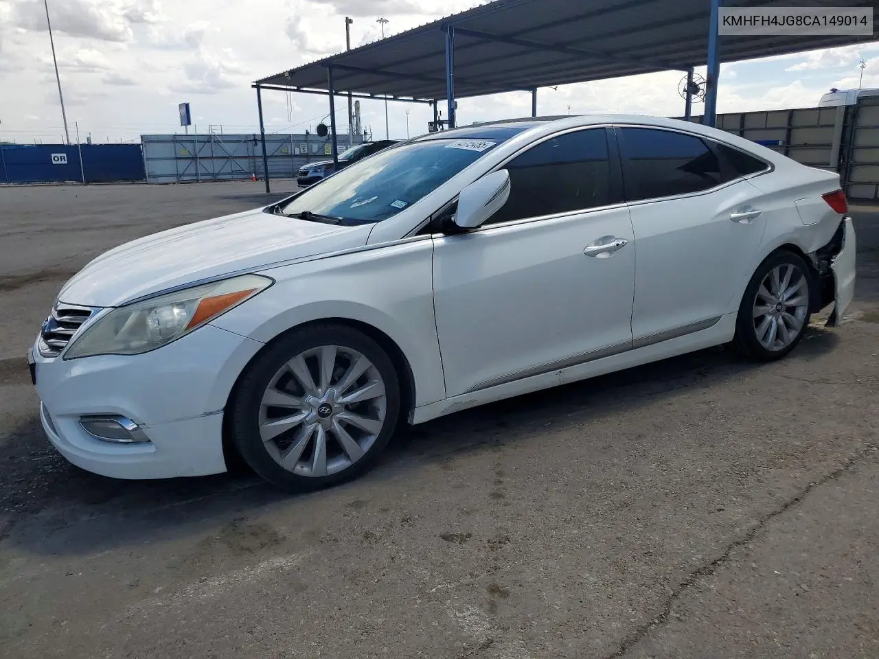 2012 Hyundai Azera Base VIN: KMHFH4JG8CA149014 Lot: 74515485