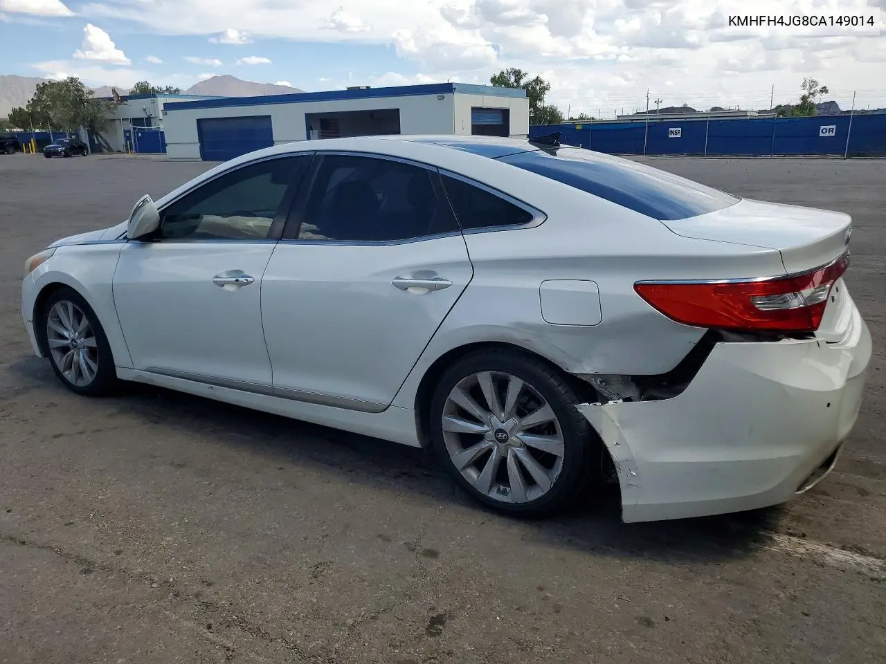 2012 Hyundai Azera Base VIN: KMHFH4JG8CA149014 Lot: 74515485