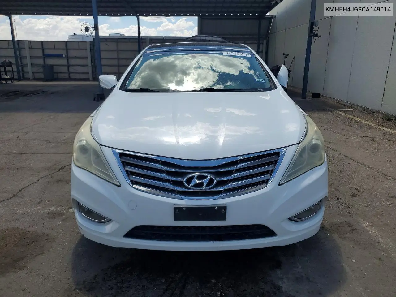2012 Hyundai Azera Base VIN: KMHFH4JG8CA149014 Lot: 74515485