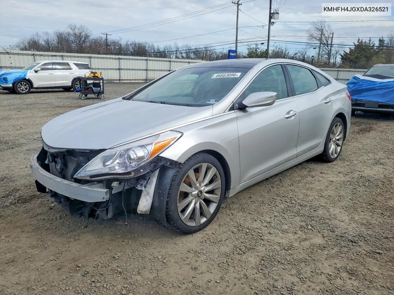 2013 Hyundai Azera Base VIN: KMHFH4JGXDA326521 Lot: 46663096