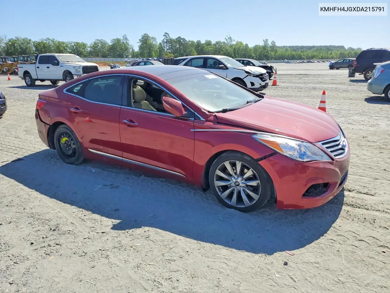 2013 Hyundai Azera Base VIN: KMHFH4JGXDA215791 Lot: 49905106