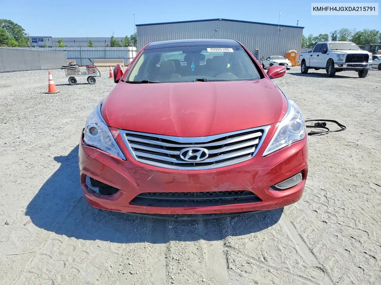 2013 Hyundai Azera Base VIN: KMHFH4JGXDA215791 Lot: 49905106