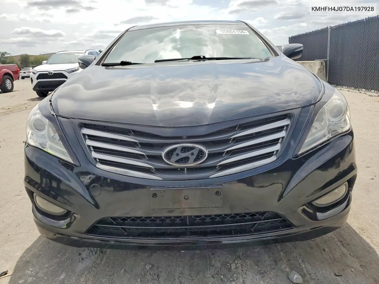2013 Hyundai Azera Base VIN: KMHFH4JG7DA197928 Lot: 55804156